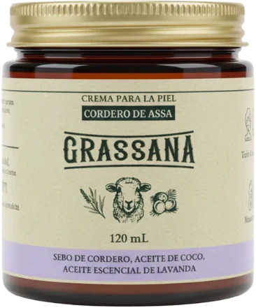 Cordero de Assa, crema de sebo de cordero, 120 mL