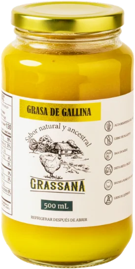 Grasa de gallina Grassana, 500 mL
