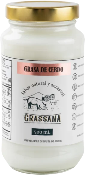 Grasa de cerdo Grassana, 500 mL
