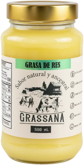 Grasa de res Grassana, 500 mL