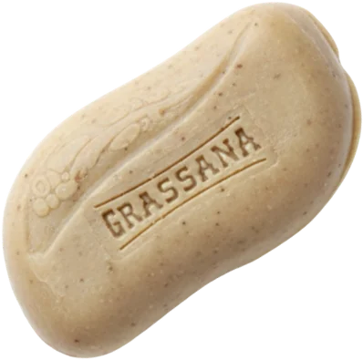 Jabón de grasa animal y leche de cabra, naranja